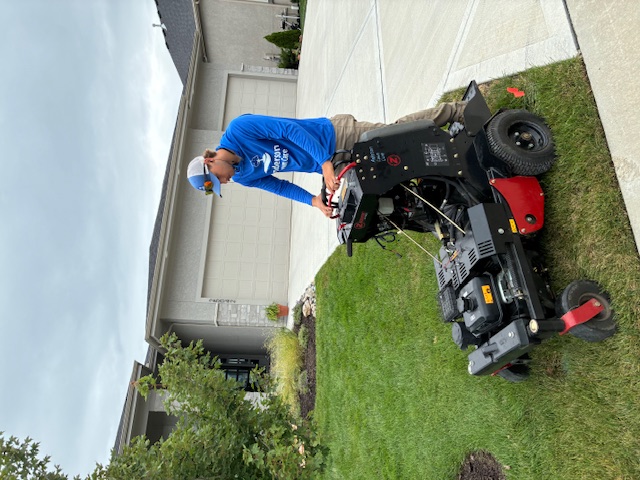 Core aeration in Overland Park, KS